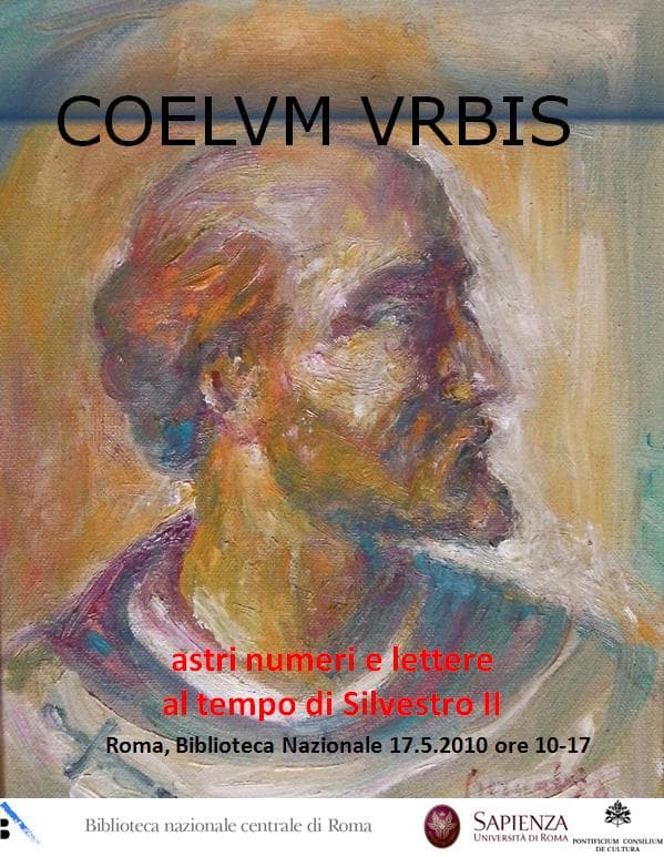 Conference poster for Coelvm Vrbis in Rome, 2010